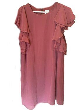 Lauren Conrad Flutter Sleeve Shift Dress